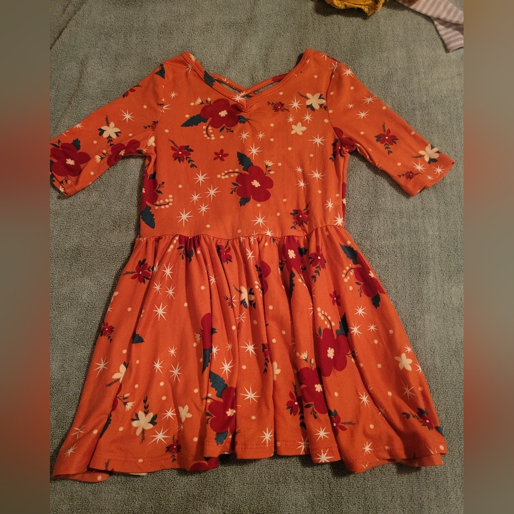 Dot Dot Smile, 2T Christmas Dress
